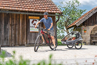 E-Bike-Touren beim Urlaub am Bauernhof in Neureichenau